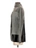 Lafayette 148 New York Color Block Gray Wool Pullover Sweater Size S - photo 5