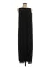 Joan Vass 100% Polyester Black Casual Dress Size 6 - photo 1