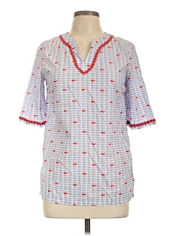 Vineyard Vines Short Sleeve Blouse (view 1)