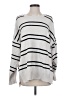 Sanctuary Stripes White Pullover Sweater Size M - photo 1