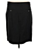 Theory Solid Black Formal Skirt Size M - photo 2