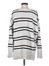 Sanctuary Stripes White Pullover Sweater Size M - photo 2