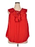 A. Byer Red Sleeveless Blouse Size 2X - photo 1