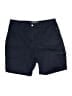 Karen Scott Solid Blue Cargo Shorts Size 10 - photo 1