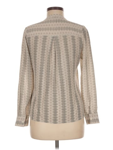 Tylho Long Sleeve Silk Top (view 2)