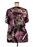 DressBarn Purple Short Sleeve Blouse Size 2X - photo 2