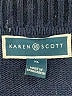 Karen Scott 100% Cotton Blue Pullover Sweater Size XL - photo 7