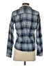 Frank & Eileen Plaid Blue Long Sleeve Button-Down Shirt Size XS - photo 2