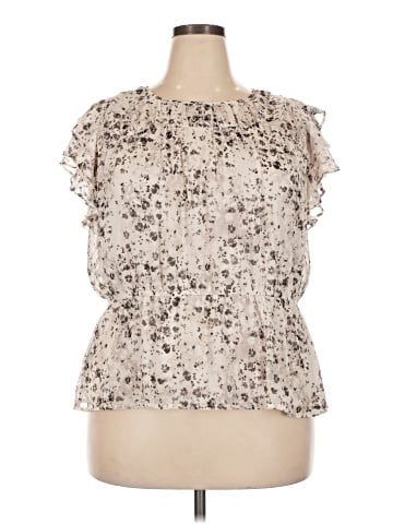 Simply Vera Vera Wang Short Sleeve Blouse (view 1)