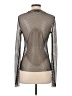 WeWoreWhat Silver Long Sleeve Top Size S - photo 2