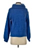 Ruby Moon 100% Polyester Solid Blue Turtleneck Sweater Size S - photo 1