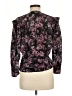IRO Purple 3/4 Sleeve Blouse Size EU (FR) 38 / US 6 - photo 2