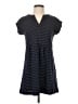 Ann Taylor LOFT Chevron-herringbone Blue Casual Dress Size S (petite) - photo 1