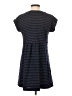 Ann Taylor LOFT Chevron-herringbone Blue Casual Dress Size S (petite) - photo 2