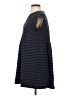 Ann Taylor LOFT Chevron-herringbone Blue Casual Dress Size S (petite) - photo 5