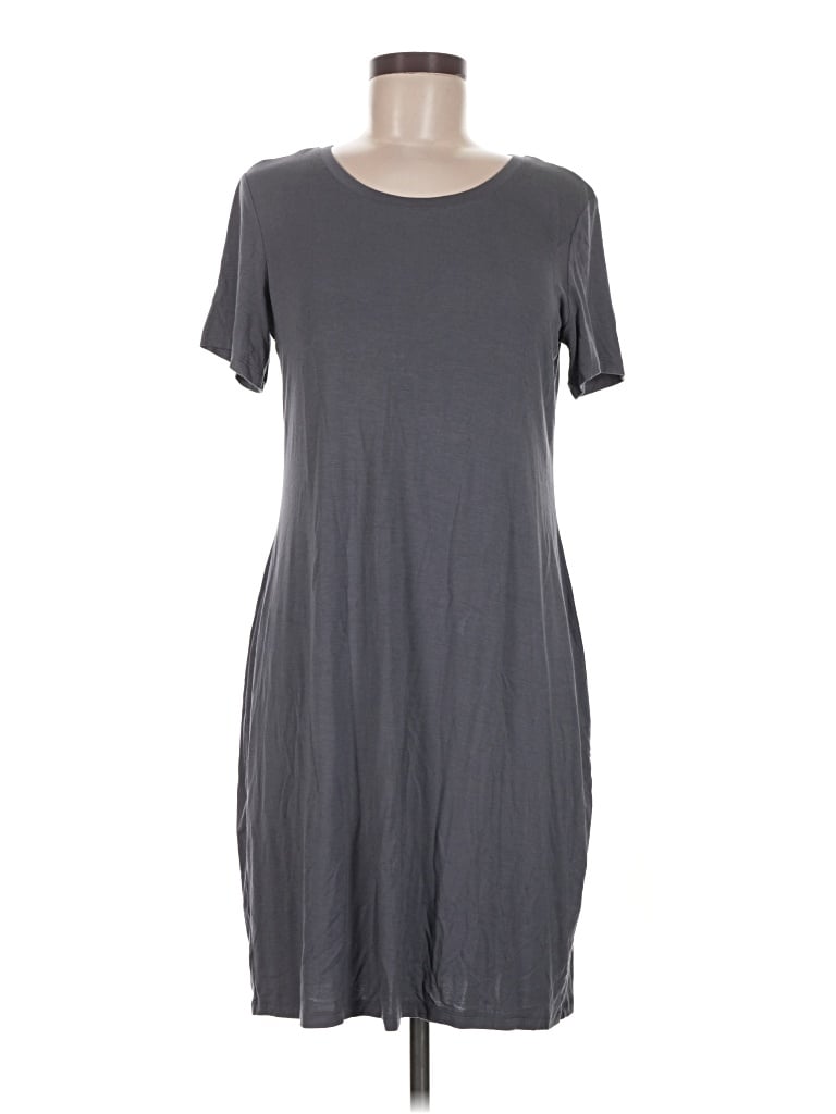 Pre-owned Daily Ritual Casual Dress In Gray