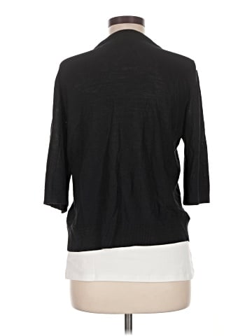 Donna Karan New York Silk Cardigan (view 2)