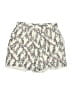 BCBGMAXAZRIA 100% Rayon Floral Ivory Shorts Size XS - photo 2