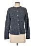 L.L.Bean 100% Cotton Tweed Gray Cardigan Size S - photo 1