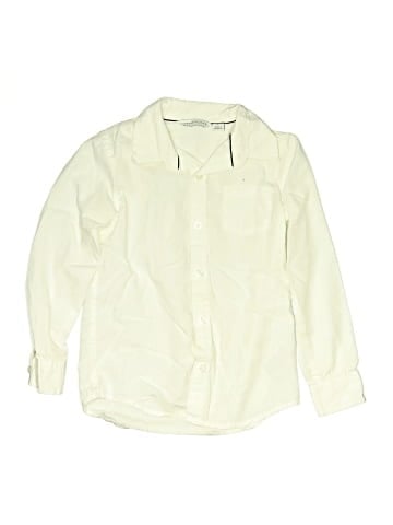 Janie and Jack Long Sleeve Button-Down Shirt (view 1)