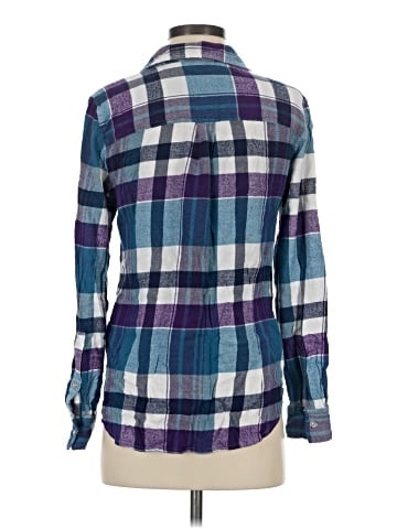 New York & Company Long Sleeve Button-Down Shirt (view 2)