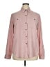 Chaps Solid Pink Long Sleeve Button-Down Shirt Size XL - photo 1