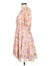 Taylor 100% Polyester Floral Pink Casual Dress Size 12 - photo 5