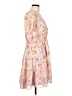 Taylor 100% Polyester Floral Pink Casual Dress Size 12 - photo 4