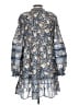 Veronica Beard Paisley Blue Casual Dress Size L (estimated) - photo 2