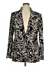Boston Proper Animal Print Gold Blazer Size 14 - photo 1