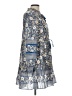 Veronica Beard Paisley Blue Casual Dress Size L (estimated) - photo 4
