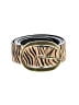Anthropologie 100% Leather Animal Print Tan Leather Belt Size M - photo 1
