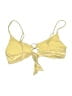Beach Bunny Metallic Gold Swimsuit Top Size M - photo 2