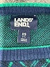 Lands' End Argyle Blue Pullover Sweater Size XS - photo 7