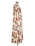 Unbranded Print Ivory Casual Dress Size XL - photo 4
