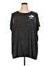 Torrid Gray Short Sleeve Top Size 5X Plus (5) - photo 1