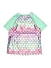 Wonder Nation Green Rash Guard Size 10 - 12 - photo 2