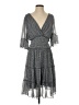 Max Studio Polka Dots Gray Cocktail Dress Size XS - photo 1