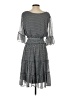 Max Studio Polka Dots Gray Cocktail Dress Size XS - photo 2
