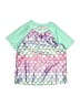 Wonder Nation Green Rash Guard Size 10 - 12 - photo 1