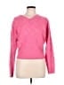 Full Circle Trends With Love 100% Acrylic Pink Pullover Sweater Size L - photo 1