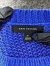 Ann Taylor Solid Blue Pullover Sweater Size XL - photo 7