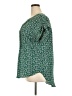 Avenue 100% Polyester Green Short Sleeve Blouse Size 18 Plus - photo 5