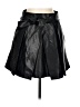 Milly 100% Leather Black Leather Skirt Size M - photo 1