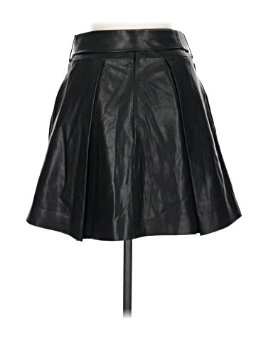 Milly Leather Skirt (view 2)