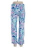 Lilly Pulitzer Paisley Blue Casual Pants Size L - photo 2