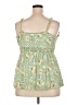 Torrid Green Sleeveless Blouse Size 3X Plus (3) - photo 2