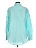 Talbots Color Block Teal Long Sleeve Button-Down Shirt Size S - photo 2