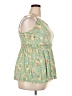 Torrid Green Sleeveless Blouse Size 3X Plus (3) - photo 4