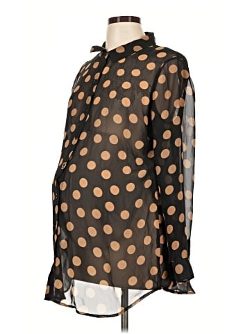 A Pea in the Pod Long Sleeve Blouse (view 1)